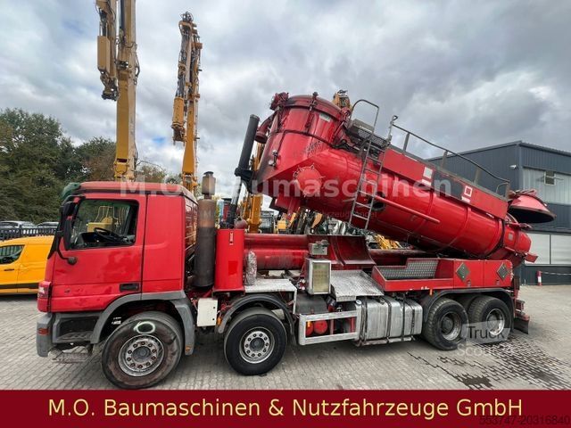 شاحنة صهريج فراغية MERCEDES-BENZ Mercedes Actros 4141 / Trockensauger /ADR
