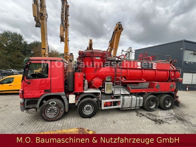 شاحنة صهريج فراغية MERCEDES-BENZ Mercedes Actros 4141 / Trockensauger /ADR