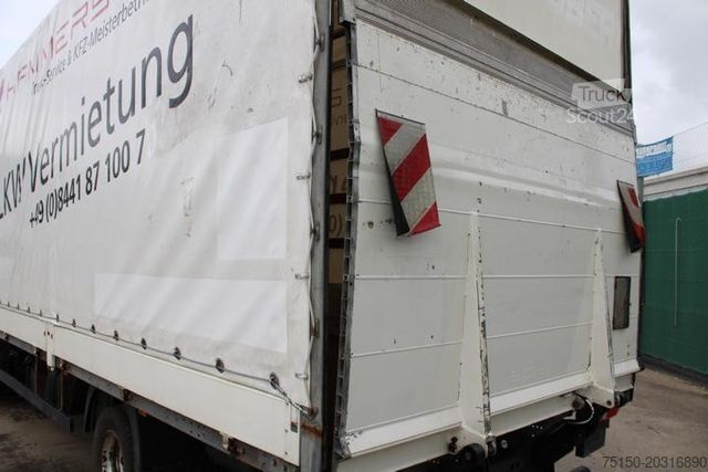 Gardinsidad skåpbil DAF LF 180 FA 4x2 BL - LBW Nr.: 489