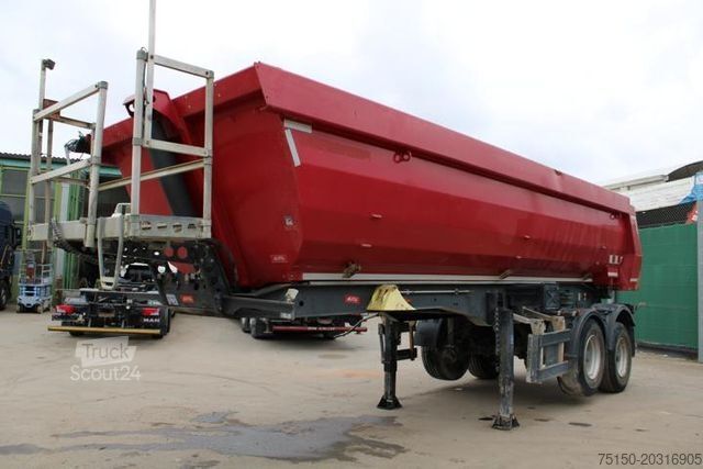 Kipper Auflieger MEILLER Kippmulde 24 m³ TROMMELBREMSE Nr.: 045
