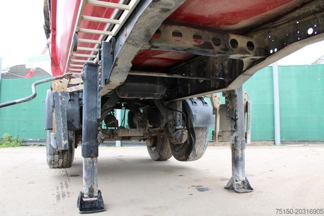 Damperli yarı römork MEILLER Kippmulde 24 m³ TROMMELBREMSE Nr.: 045