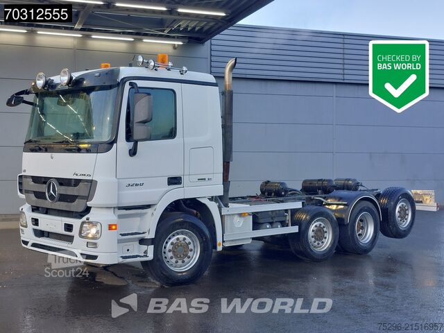 Kabinli şasi Mercedes Actros 3260 Actros 8X2 6,60m Chassis Full-Air L...