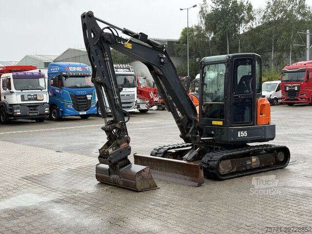 Miniekskavators Bobcat E55 MINIKOPARKA GĄSIENNICOWA