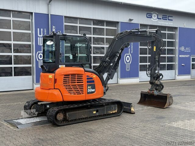 Miniekskavators Komatsu PC58MR-5E0 MINIKOPARKA GĄSIENNICOWA