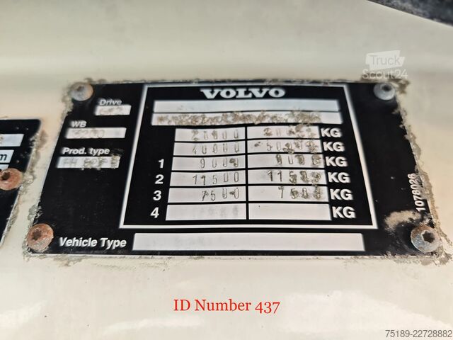 Автокран Volvo FH 480 6x2 Palfinger PK 44002