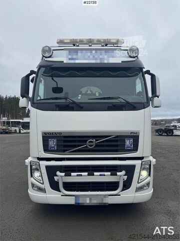Hook arm system Volvo FH460 6x2 hook truck with Multilift hook.