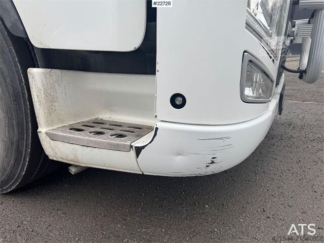 Hook arm system Volvo FH460 6x2 hook truck with Multilift hook.