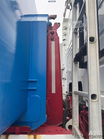 Hook arm system Volvo FH460 6x2 hook truck with Multilift hook.