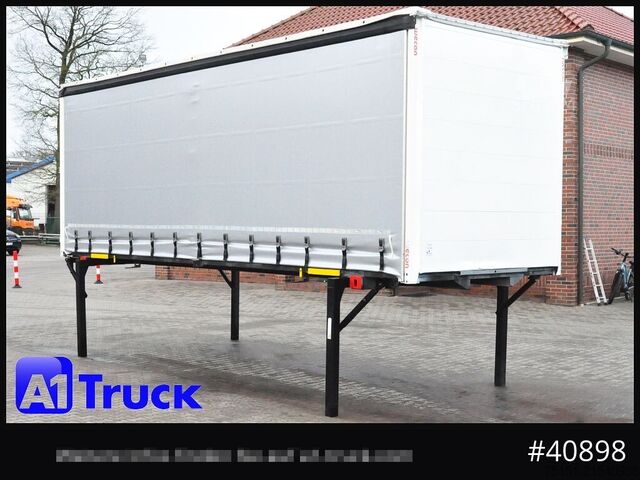 Châssis interchangeable avec plateau et bâche WECON WPR 745, verzinkt, 2520  innen, Code XL, neue Plane