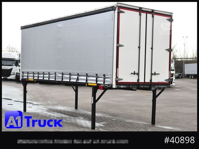 Châssis interchangeable avec plateau et bâche WECON WPR 745, verzinkt, 2520  innen, Code XL, neue Plane