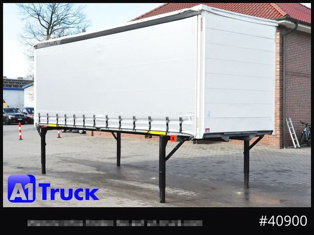 Châssis interchangeable avec plateau et bâche WECON WPR 745, verzinkt, 2520  innen, Code XL, neue Plane