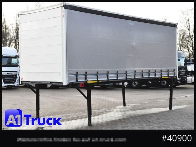 Châssis interchangeable avec plateau et bâche WECON WPR 745, verzinkt, 2520  innen, Code XL, neue Plane