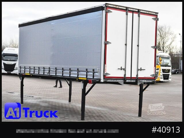 Châssis interchangeable avec plateau et bâche WECON WPR 745, verzinkt, 2520  innen, Code XL, neue Plane