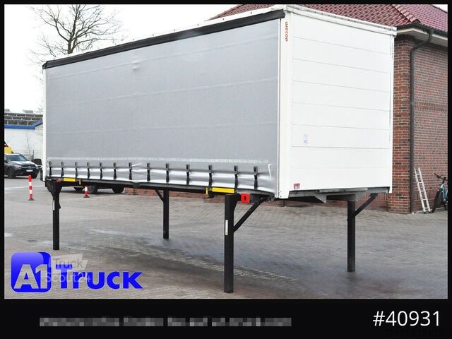 Châssis interchangeable avec plateau et bâche WECON WPR 745, verzinkt, 2520  innen, Code XL, neue Plane