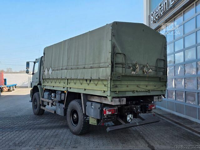 انزلاق القماش المشمع Mercedes-Benz Axor 1829 A 4x4 Klima Standheizung 3 Sitze