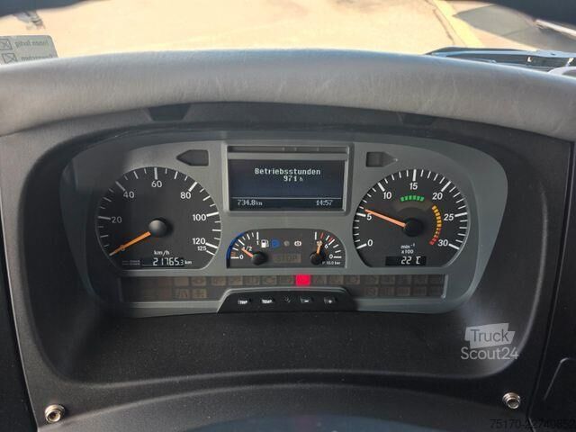 Plattformanhänger Mercedes-Benz Atego 1018 A 4x4 Pritsche mehrfach vorh.