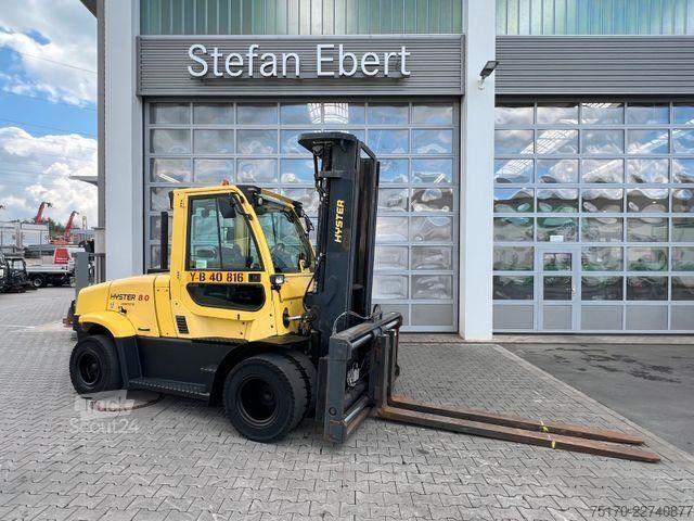 Carrello elevatore Hyster H8.0 FT9 / nur 1.426h! / Triplex: 5,52m / ZVG