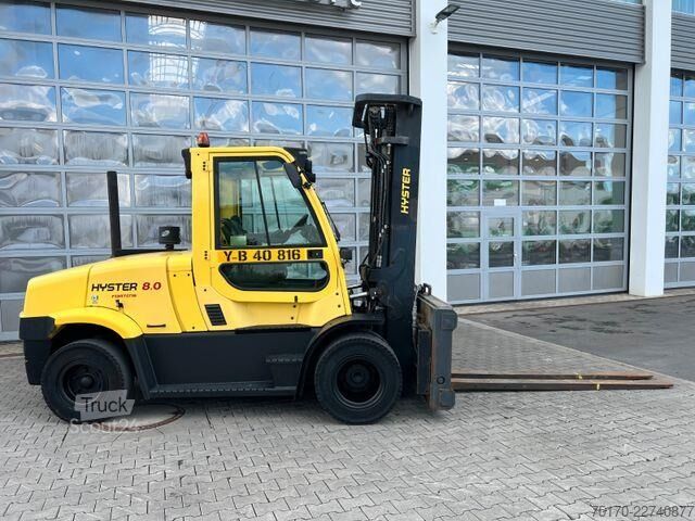 Carrello elevatore Hyster H8.0 FT9 / nur 1.426h! / Triplex: 5,52m / ZVG