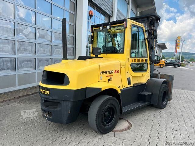 Carrello elevatore Hyster H8.0 FT9 / nur 1.426h! / Triplex: 5,52m / ZVG