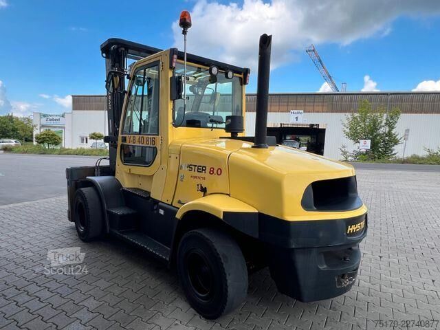 Carrello elevatore Hyster H8.0 FT9 / nur 1.426h! / Triplex: 5,52m / ZVG