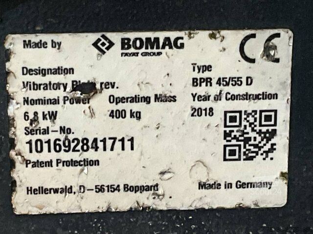 ущільнювач Bomag BPR 45/55 D