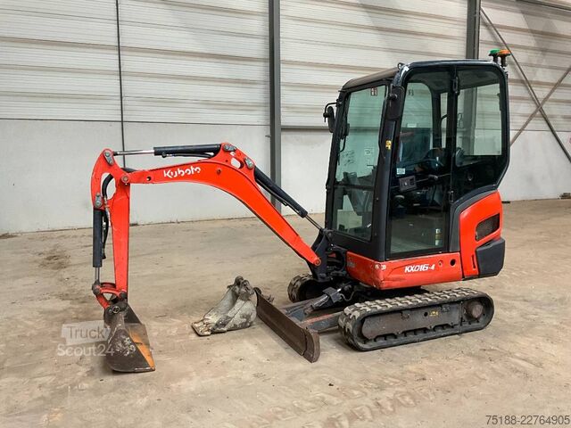 Miniexcavadora Kubota KX 016-4
