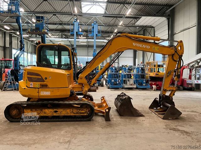 Midi graafmachine Volvo ECR 88 D