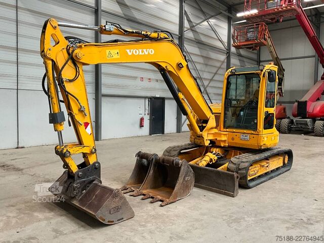 Midi graafmachine Volvo ECR 88 D
