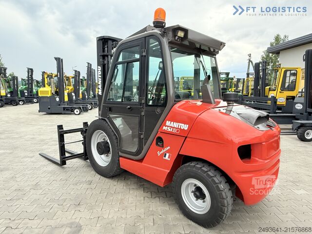 Chariot élévateur tout-terrain Manitou MSI30 / DIESEL / DUPLEX 3350 / CABIN