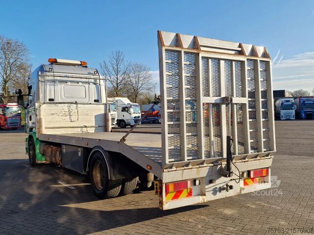 Fourgon porte-voitures Scania R380 4x2 - Car transport / Flatbed - Ramp - Ful...