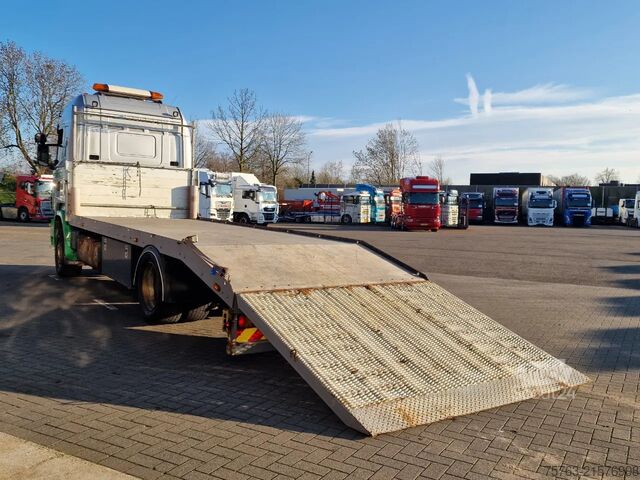 Fourgon porte-voitures Scania R380 4x2 - Car transport / Flatbed - Ramp - Ful...