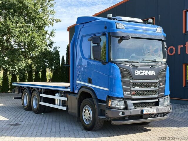 Вантажівка з відкритою платформою SCANIA R500 6x4 Pritsche Retarder TOP!