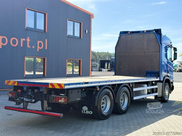 Вантажівка з відкритою платформою SCANIA R500 6x4 Pritsche Retarder TOP!