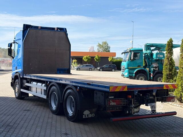 Вантажівка з відкритою платформою SCANIA R500 6x4 Pritsche Retarder TOP!