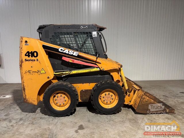 Lader Case 410 1000 uur! - airco - 4x4 schranklader - Nieu...