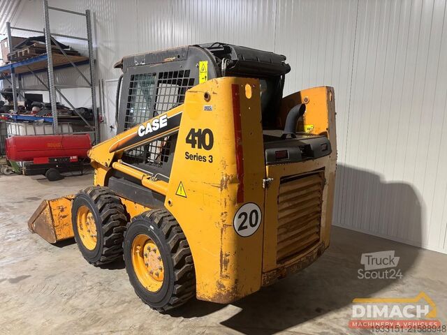 Lader Case 410 1000 uur! - airco - 4x4 schranklader - Nieu...