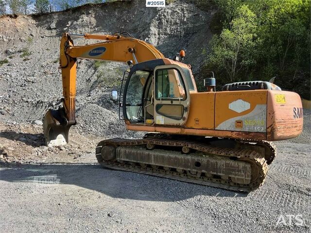 Пълзящ багер Samsung se210 LC3 Excavator w/ toothed bucket. WATCH THE V