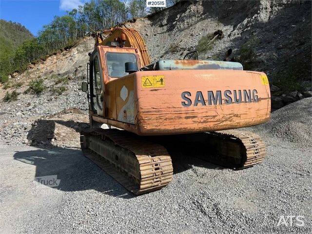 Пълзящ багер Samsung se210 LC3 Excavator w/ toothed bucket. WATCH THE V