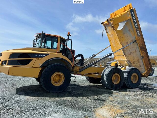 Dumpbil Volvo A40G dump truck 6x6. WATCH VIDEO