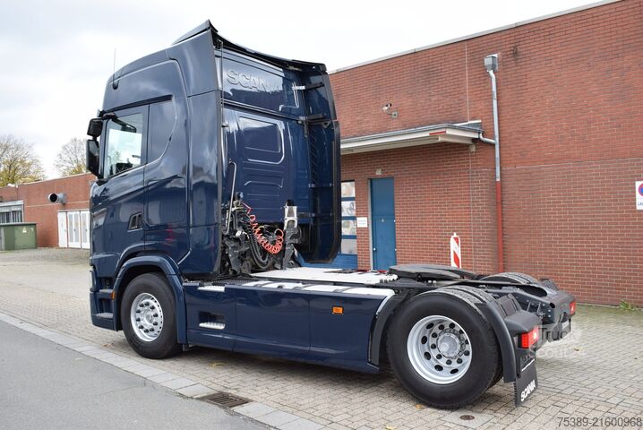 Standard tractor unit Scania S 450 Highline 2xTank LED Vollluft Retarder