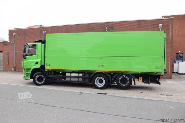 Camion de boissons Daf CF 410 Böse Schwenkwandkoffer 7,10mLBW 2Ton