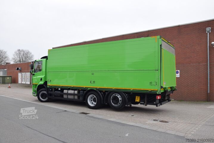 Camion de boissons Daf CF 410 Böse Schwenkwandkoffer 7,10mLBW 2Ton
