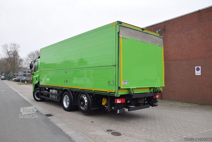 Camion de boissons Daf CF 410 Böse Schwenkwandkoffer 7,10mLBW 2Ton