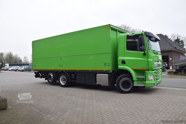 Camion de boissons Daf CF 410 Böse Schwenkwandkoffer 7,10mLBW 2Ton