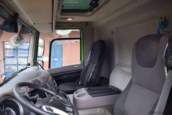 Dzērienu kravas automašīna Daf CF 410 Böse Schwenkwandkoffer 7,10mLBW 2Ton
