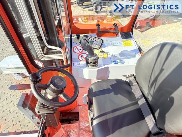 Stivuitor cu patru direcții Hubtex DQ45G DUPLEX 5000 FORK-POSITIONER CABIN