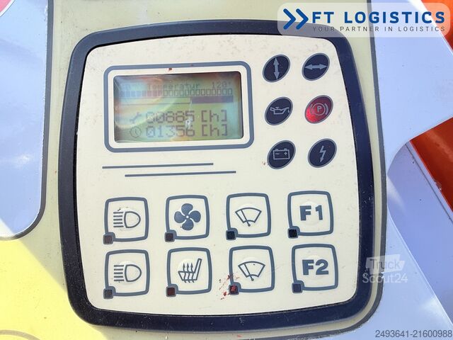 Stivuitor cu patru direcții Hubtex DQ45G DUPLEX 5000 FORK-POSITIONER CABIN