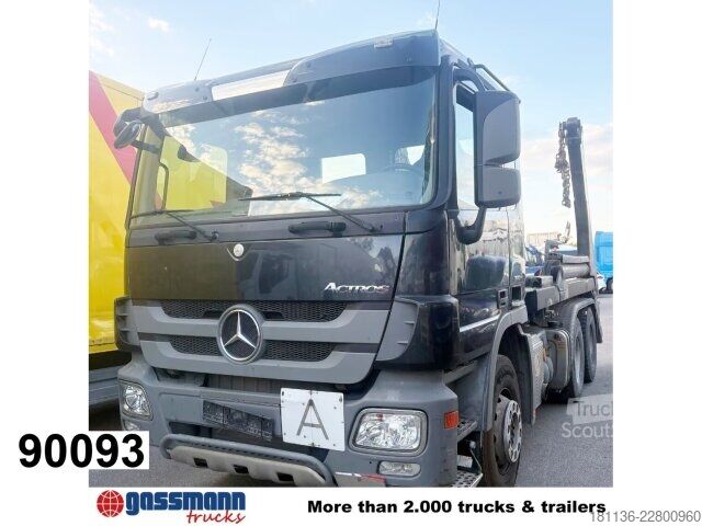 Sklápač Mercedes-Benz Actros 2641 K 6x4, Tele-Absetzanlage