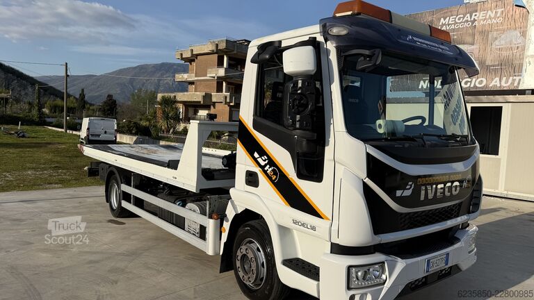 камион с кука за контейнери Iveco eurocargo eurocargo 120 el 18 carroattrezzi