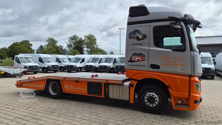 Car carrier truck MERCEDES-BENZ Actros 18.400 Flachzug Fahraufträge auf Wunsch